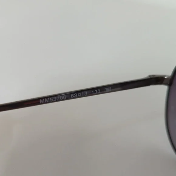 M Missoni Aviator Sunglasses MM 53706 Black Gray luxury designer summer classic Missoni Sunglasses MI837S01 Womens Black Square Gradient  main image 4